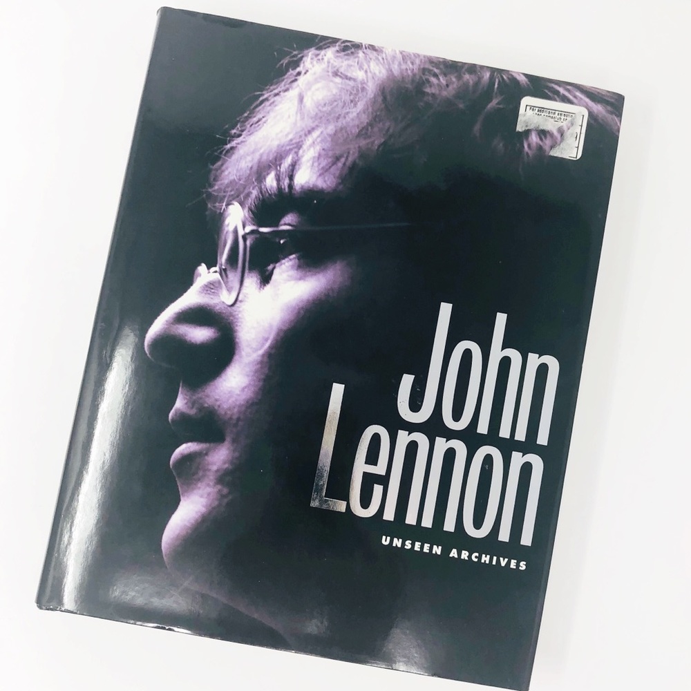 John Lennon Unseen Archives Hardcover Book 2002